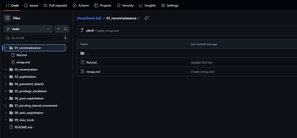 Building a Personal Red Teaming Knowledge Base on GitHub