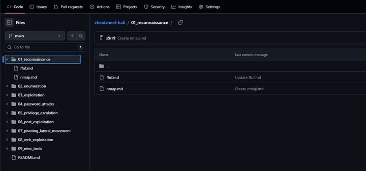 Building a Personal Red Teaming Knowledge Base on GitHub
